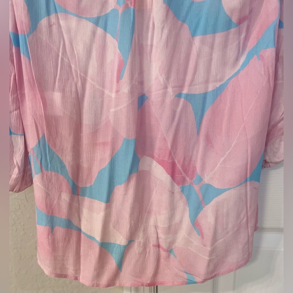 Hutch Women’s Sheer Floral 3/4 Sleeve Tunic/Blouse-XS/NWT-Sold Out Everywhere - Picture 6 of 16